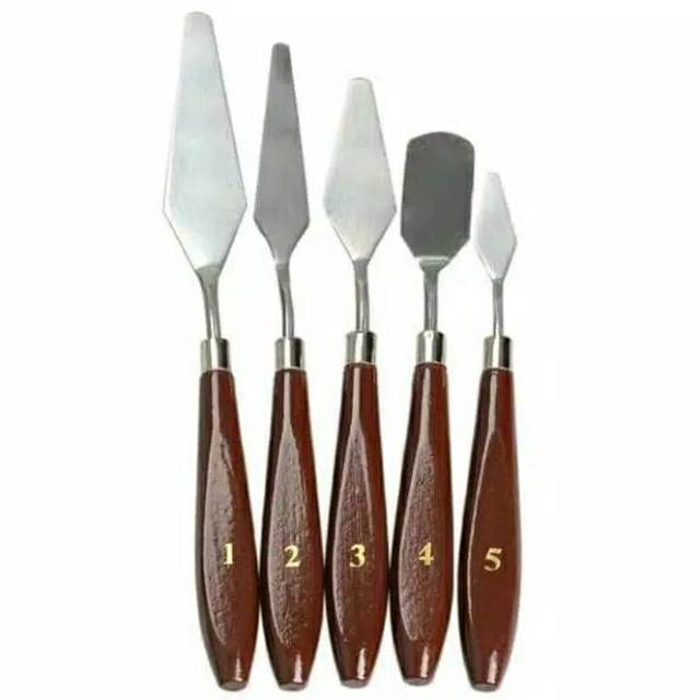 [Istana Baking] Pallet Knife Set 5pcs Set Spatula Stainless