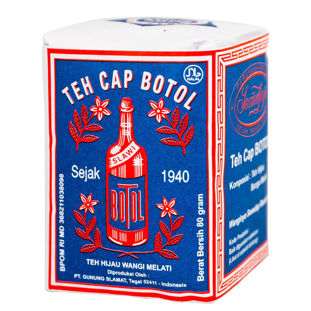 

teh cap botol biru 80gr bubuk melati 80 gr serbuk jasmine teh tubruk termurah