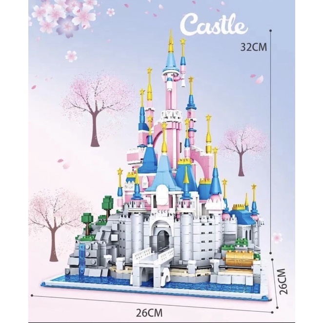 Brick Istana Princess Chaobao - Dream Castle Prncess Besar