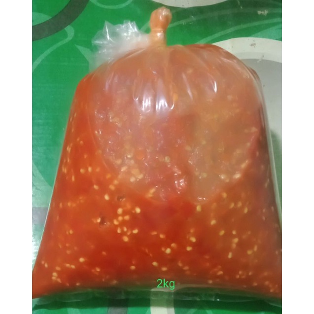 

cabe giling kasar/sambal basah 250 gr