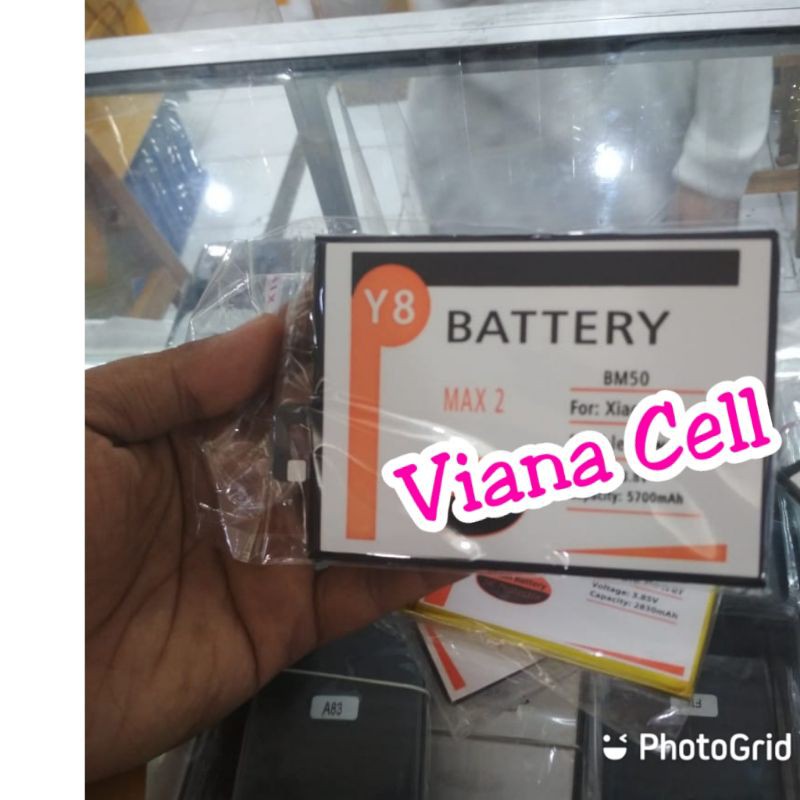 DOBEL BATERAI BATREI BATTERY XIAOMI MI MAX 2 BM50 BM 50 DOUBLE POWER Y8