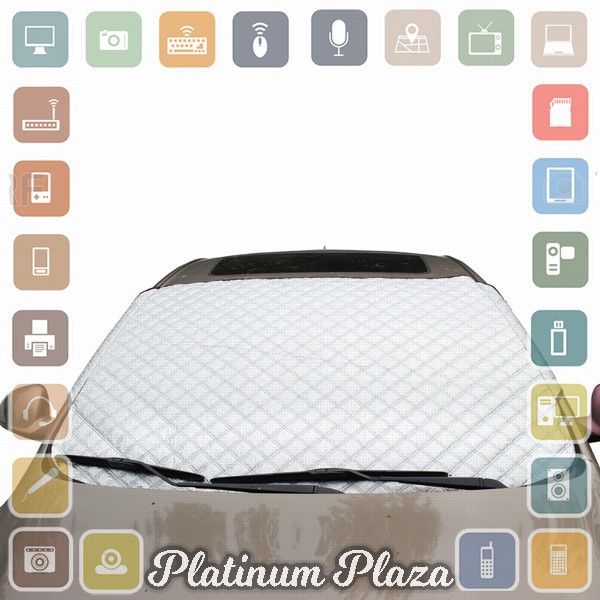 Mayitr Sun Shade Pelindung UV Kaca Mobil 190 x 100 cm - GS-0004 - Silver`8SX3UK-