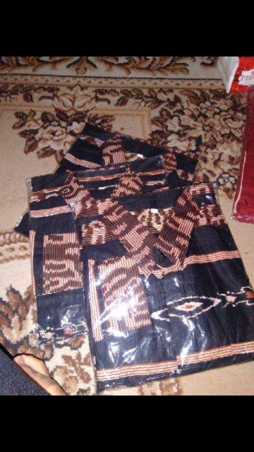 Batik Couple Keluarga Sania Ruffle Ori Ndoro Jowi Dnt