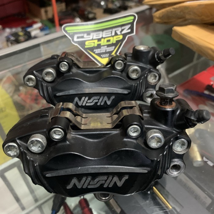 {duniastore} Kaliper Caliper Nissin 4 Piston 4P Original - Kaliper only Diskon