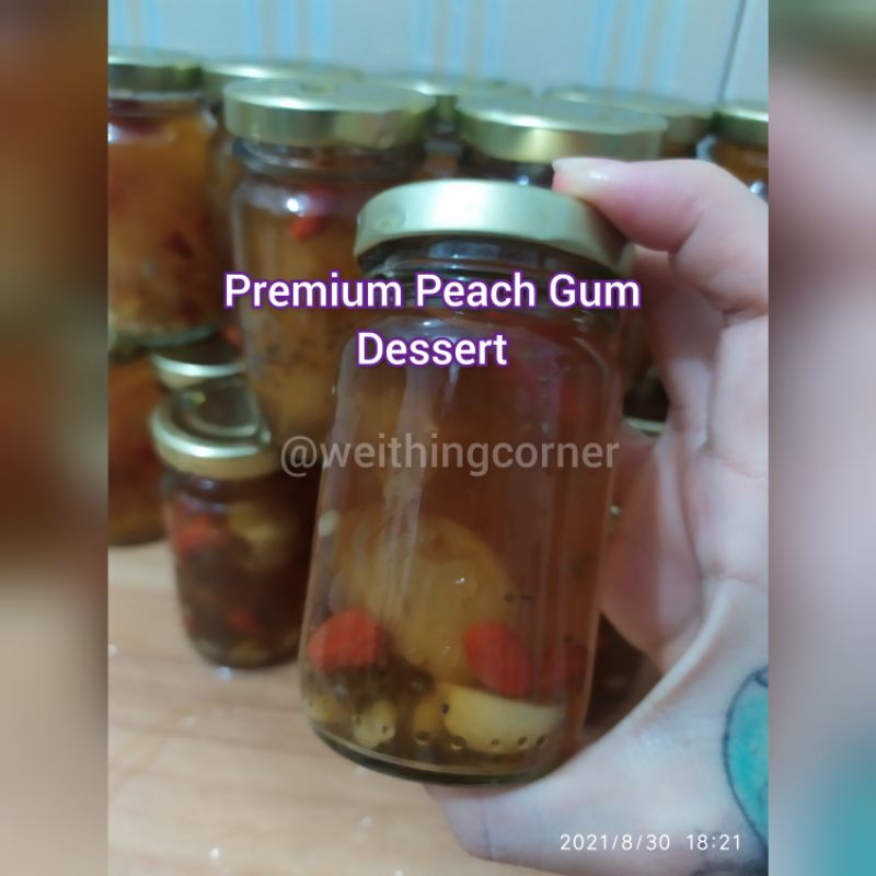 

Premium peach gum Dessert doubel collagen