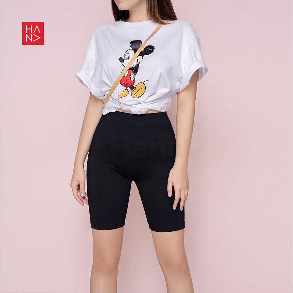 Hana Fashion - Pevita Short Pants Wanita Biker Short Pants - SP095