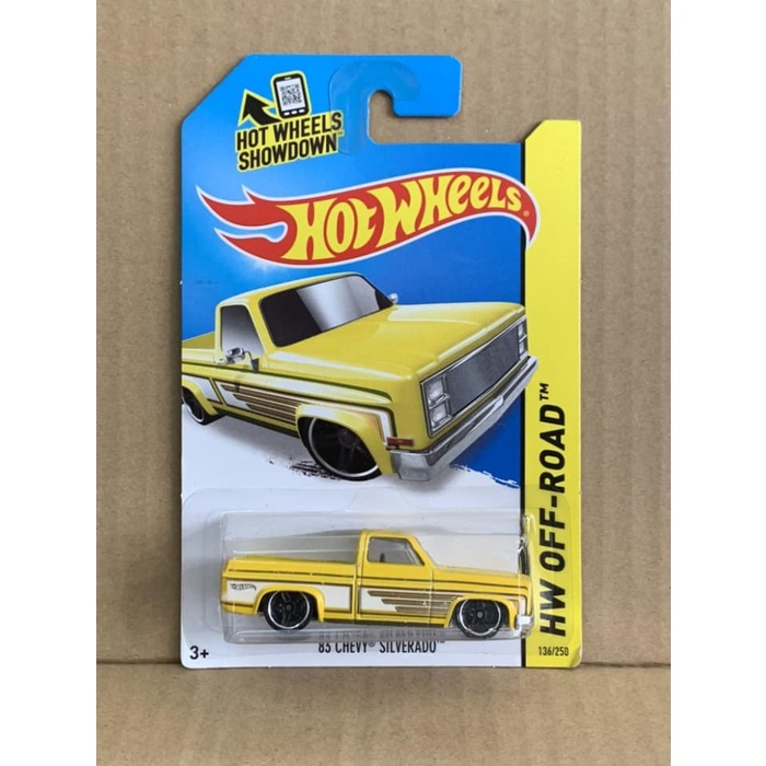 Hotwheels 83 Chevy Silverado Kuning