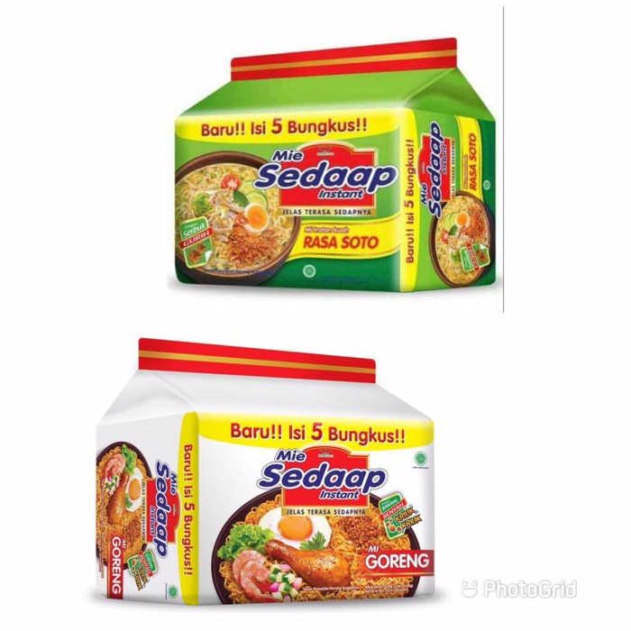 Jual Sedaap Mie Goreng Dan Soto Isi Mie Instant Mie Goreng Sedaap