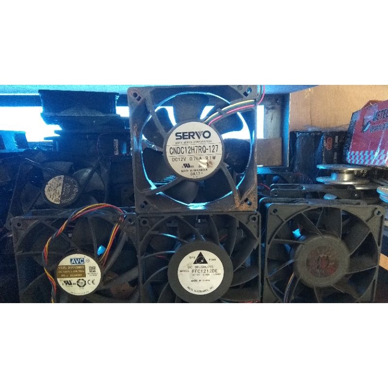 kipas cabutan high speed 12cm merek campur