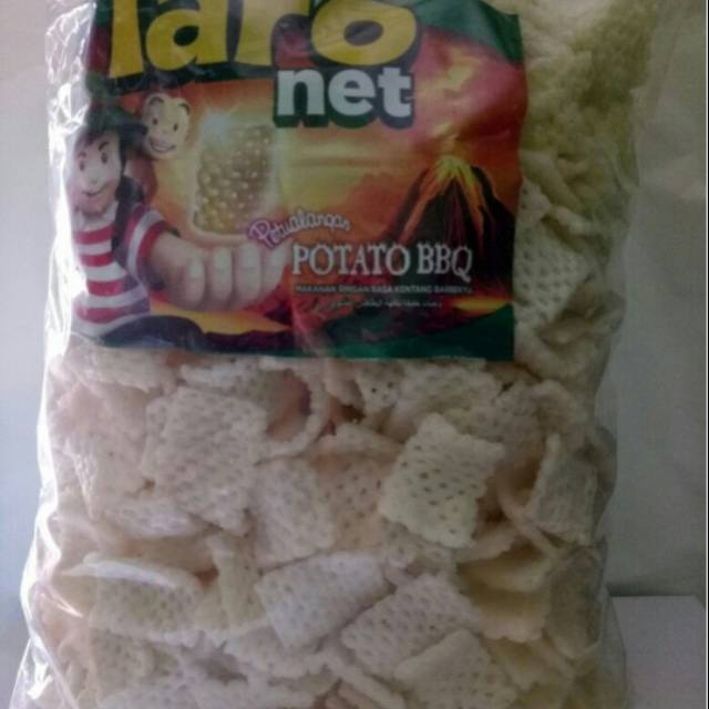 

Snack kiloan repack Taro nett BBQ