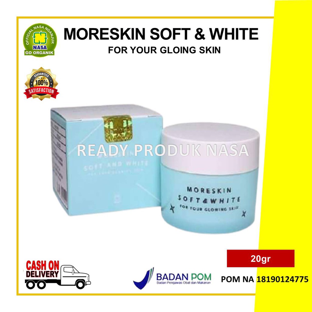 Moreskin Soft And White NASA - Moreskin Nasa