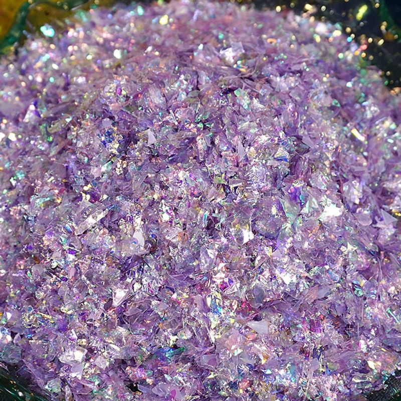 1 Botol Bubuk Glitter Sequin Untuk Membuat Perhiasan Diy