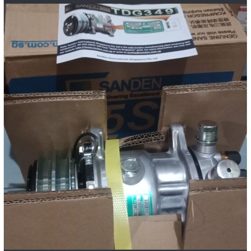 kompresor compresor ac sanden 507