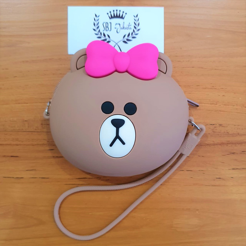 OBRAL CUCI GUDANG Dompet Koin dan Kunci Motif Karakter Karikatur Totoro mickey minnie