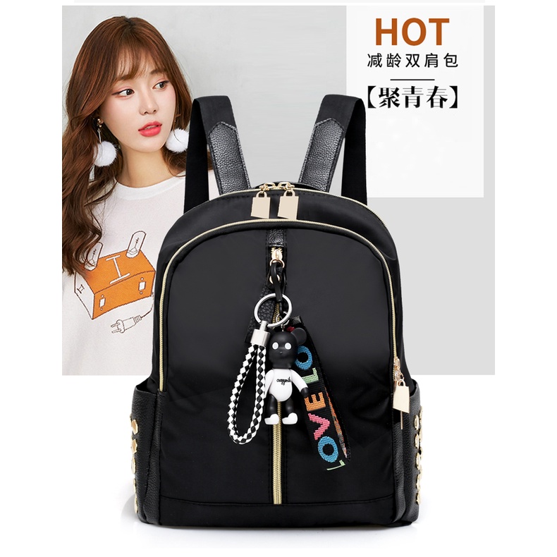 AND / COD / Tas Ransel Backpack Fashion Wanita Tas / Ransel Korea Tas Wanita Punggung Import Kantor Kerja Sekolah Kuliah Outdoor Trendy Fashion Style Travel Casual / tas laptop branded cewek kekinian ransel waistbag wanita impor model / T254