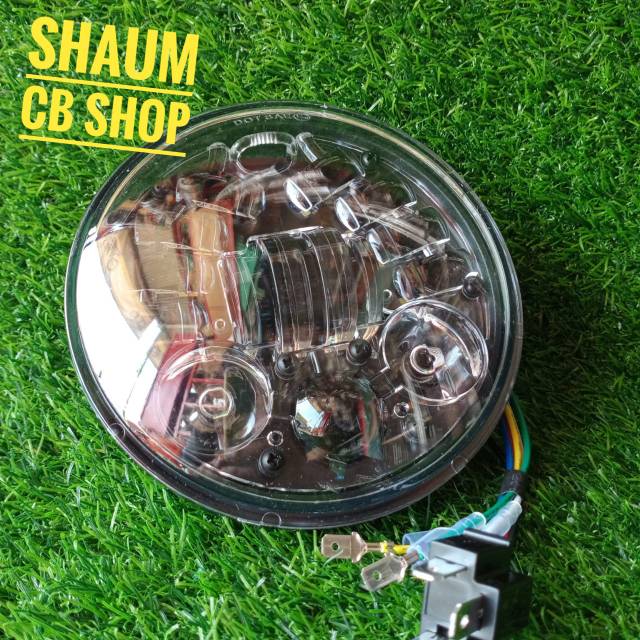 LAMPU DAYMAKER 5,7INCH PNP KE BATOK L2G,FAN FAN,CB,YL DAYMAKER 5 INC