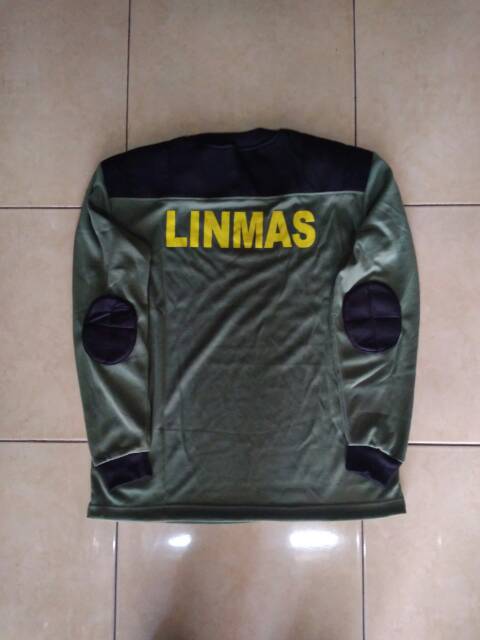 Kaos Linmas(COD) Lengan Panjang/Kaos Decker Linmas Premium Lumayan Tebal