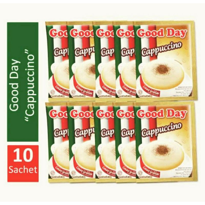 

Good Day Cappucino (renceng) 10 Sachet