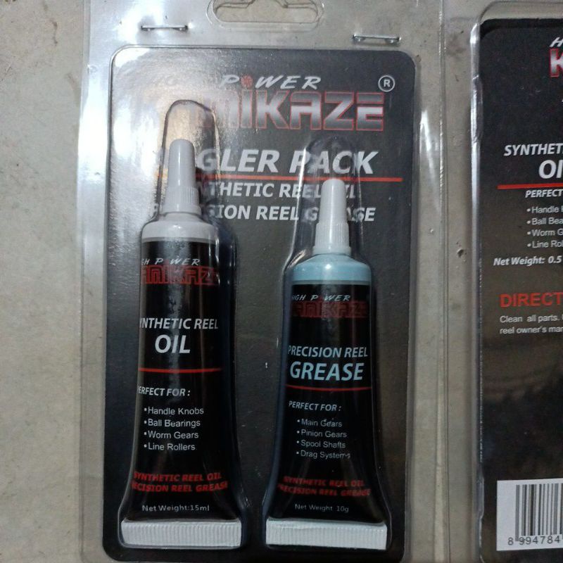 oil grease kamikaze angler pack