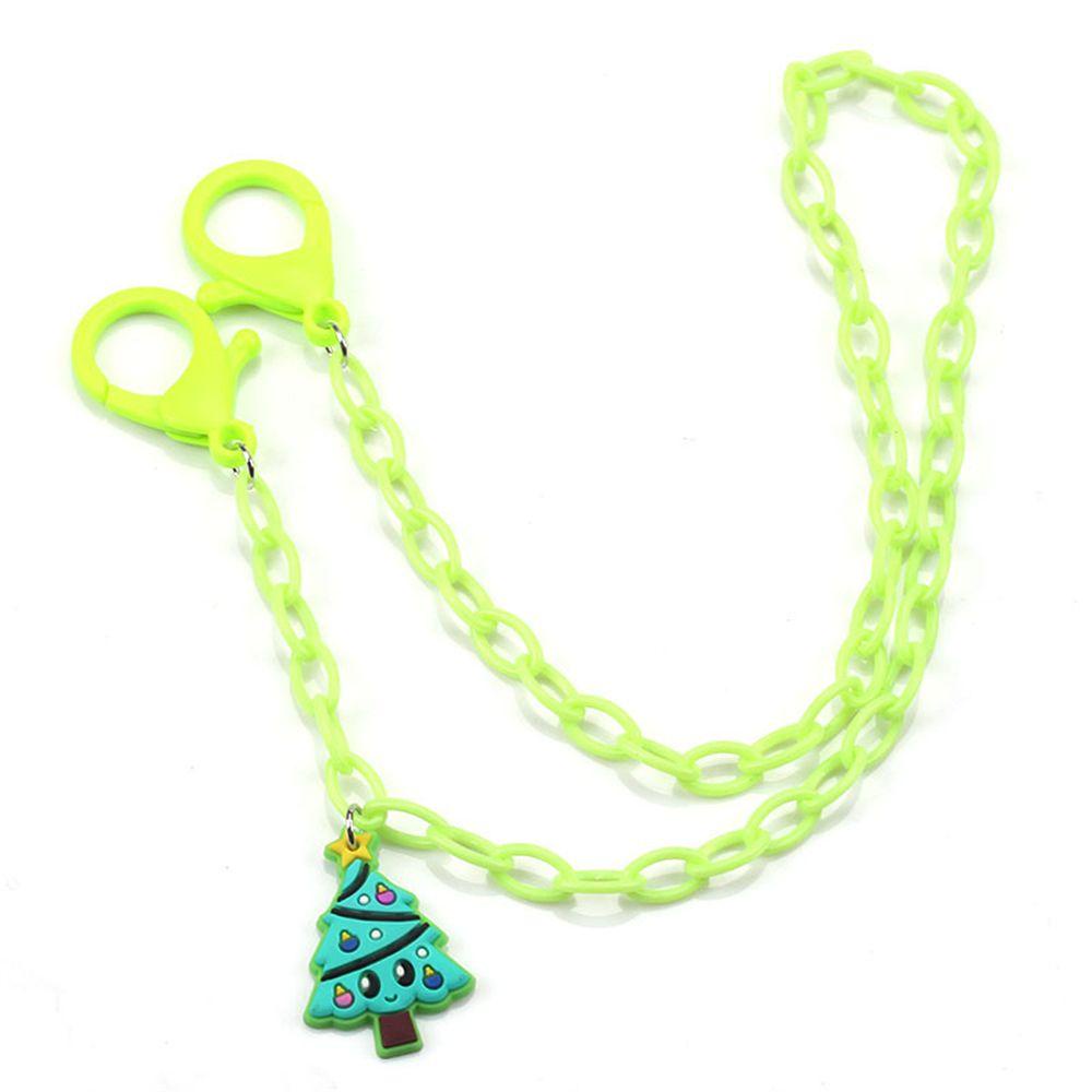 R-flower Face Cover Chain Anti-lost Fashion Lanyard protectionStrap Rantai Kacamata Seri Natal