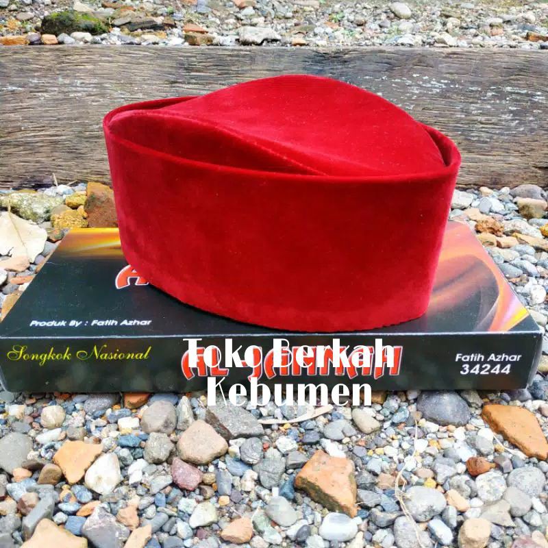 PECI/SONGKOK SUSUN MERAH MAROON