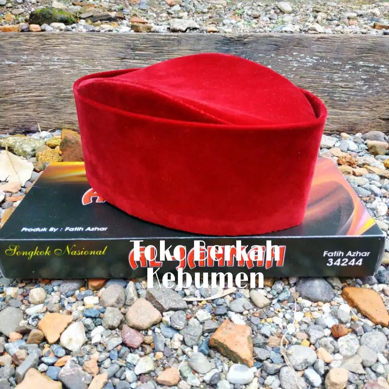 PECI/SONGKOK SUSUN MERAH MAROON