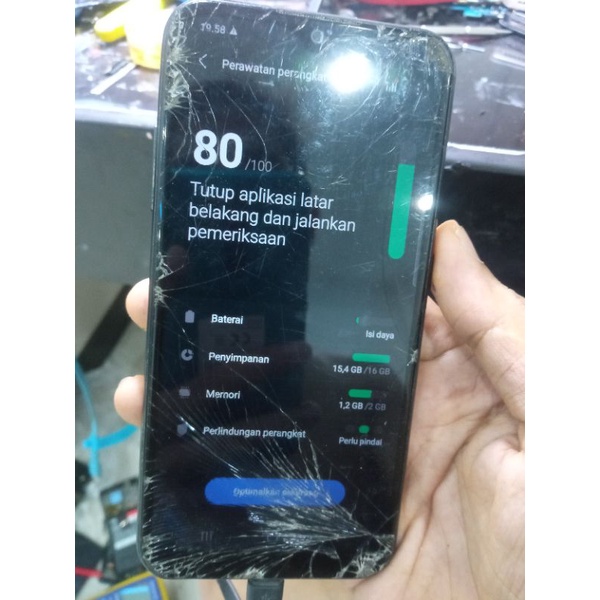 samsung a01 2/16 minus ts mesin normal