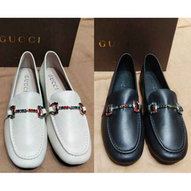 Sepatu Wanita / Gucci Flats Shoes 50169 / Mirrror Quality