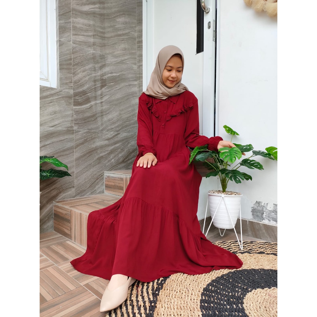 S_G Gamis Riska Rayon / Gamis Rayon Semi Twill / gamis Rayon Polos