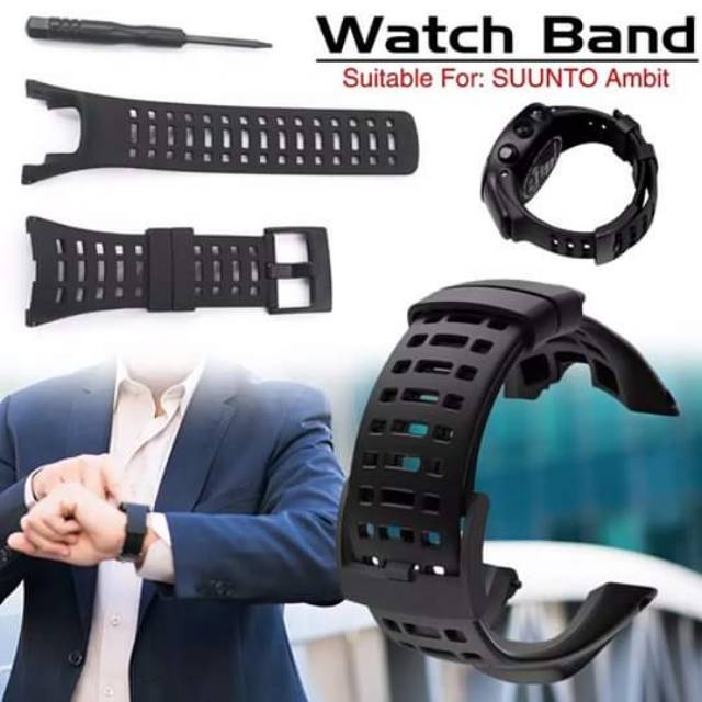 Strap Rubber Suunto ambit 1 2 3 ambit 3 Peak strap silicone