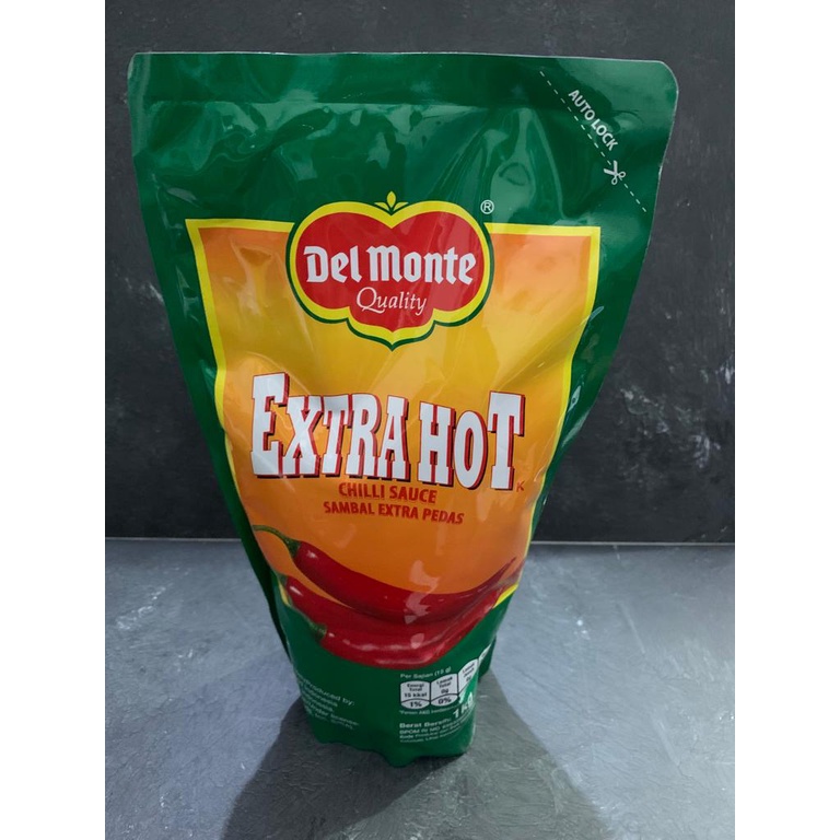 

DELMONTE SAOS SAMBAL EXTRA HOT / CHILI SAUCE 1 KG