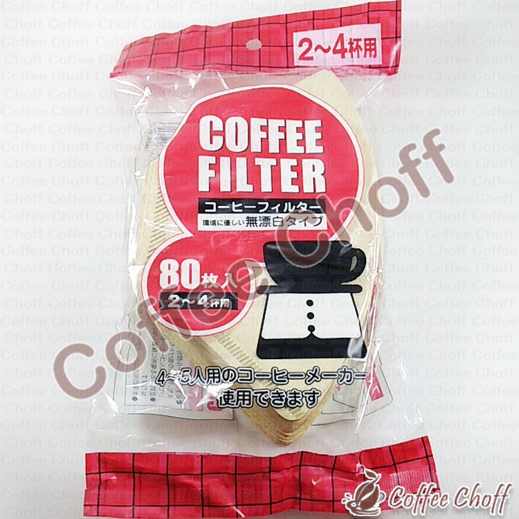 Promo Coffee Filter 102 2-4 Orang Coffee Paper Filter 102 Saringan Kopi Dripper 102 Flat Bottom 102