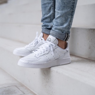 adidas supercourt all white