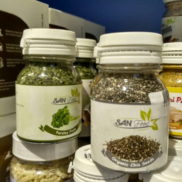 

San food parsley & organic chia