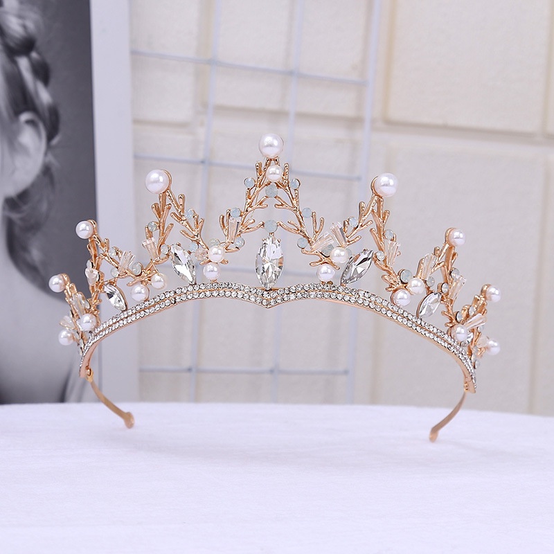 PartyHouse.Medan Wedding Crown / Mahkota Berlian Imitasi untuk Pengantin