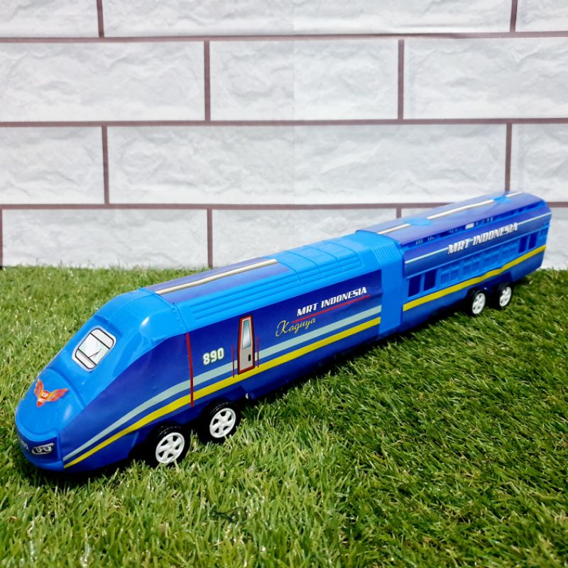 mainan kereta api MRT indonesia anak edukasi - mainan miniatur kereta MRT anaka murah