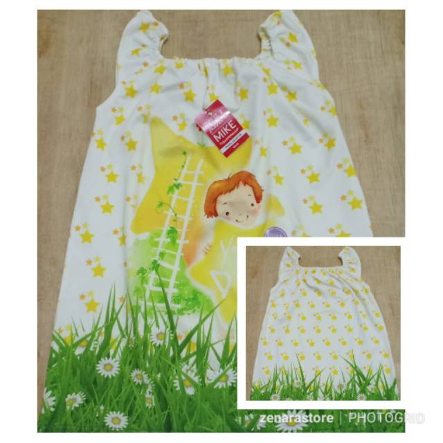 Dress anak perempuan motif lucu baju harian anak cewek motif usia 4 thn 5 thn 6 thn