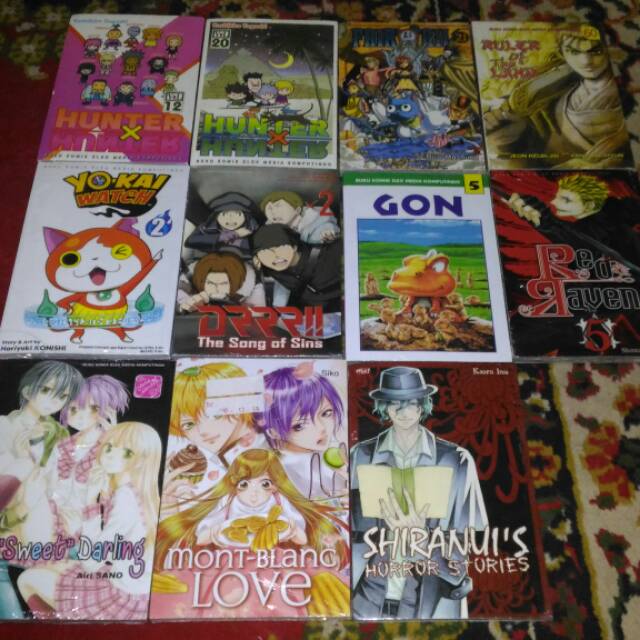 Buku Komik Original Segel Obral 10ribu