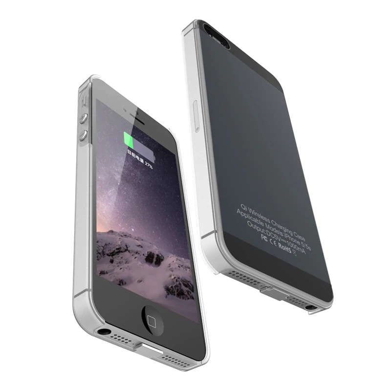adapter Qi Wireless Charger Receiver Case for iPhone 5 5s SE / 6 6s 7 Wireless Charging