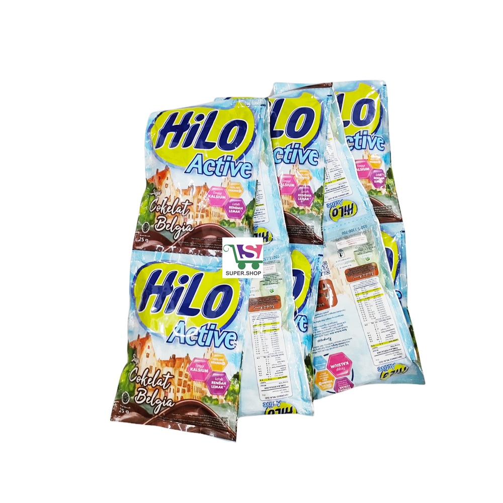 Hilo / Hi Lo Belgian Chocolate Milk / Cokelat Belgia (isi 10 pcs)