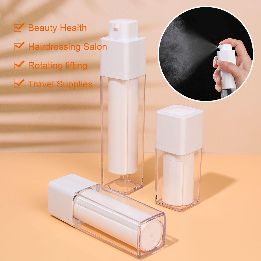 Solighter15/30ml Spray Botol Isi Ulang Berputar Pengangkat Penata Rambut Salon Kabut Halus Kosong Sprayer