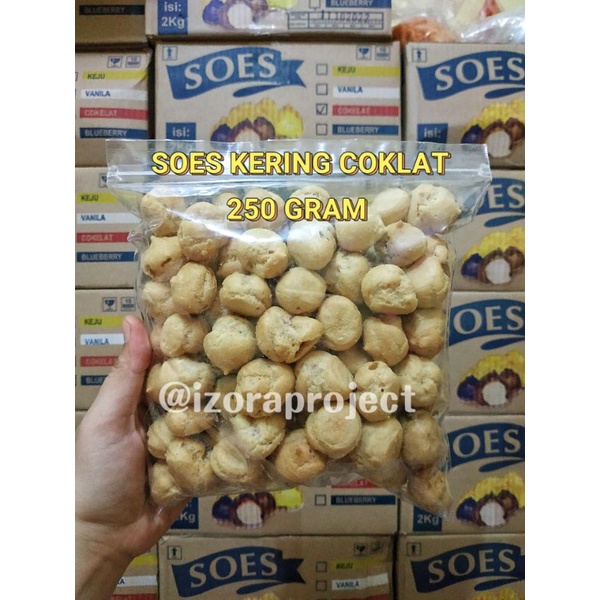 

Duosus Sus Kering Coklat / Soes kering coklat 250 gram (1/4 kg)