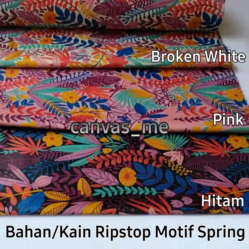 Kain Ripstop motif Spring