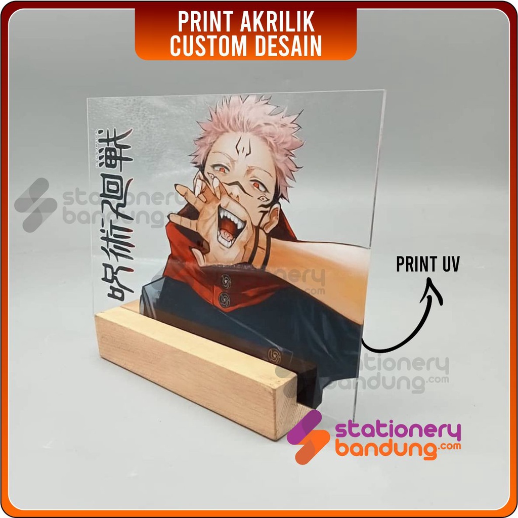 

Cetak Print UV Akrilic Akrilik Acrylic Print UV Flatbed Tinta Ultraviolet anti luntur custom desain bebas