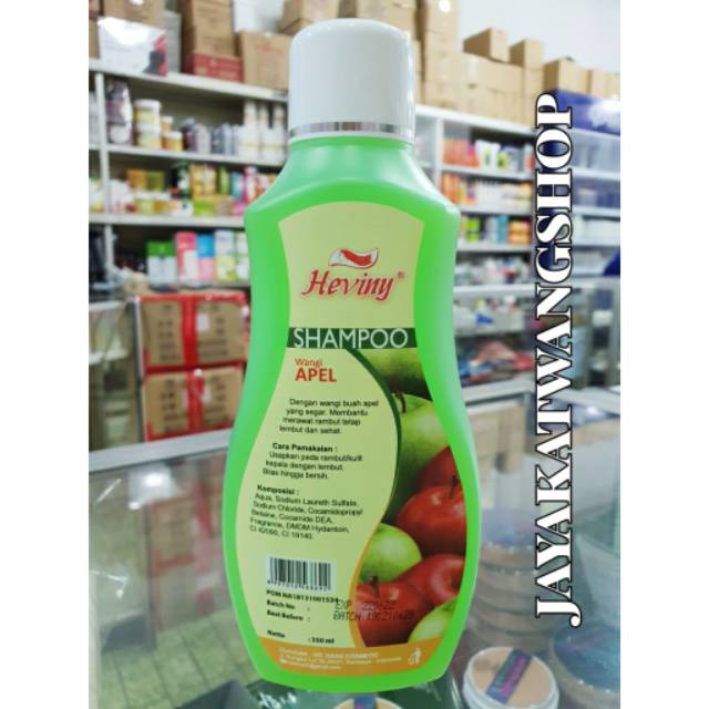 HEVINY SHAMPOO 350mL Aroma Strawberry / Lemon / Apel / Jasmine