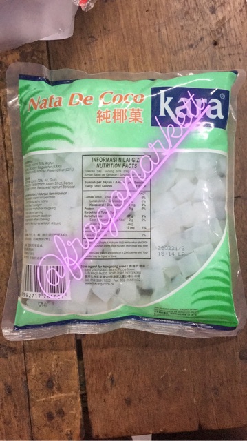 Nata De Coco Kara Kotak / Slices 1kg