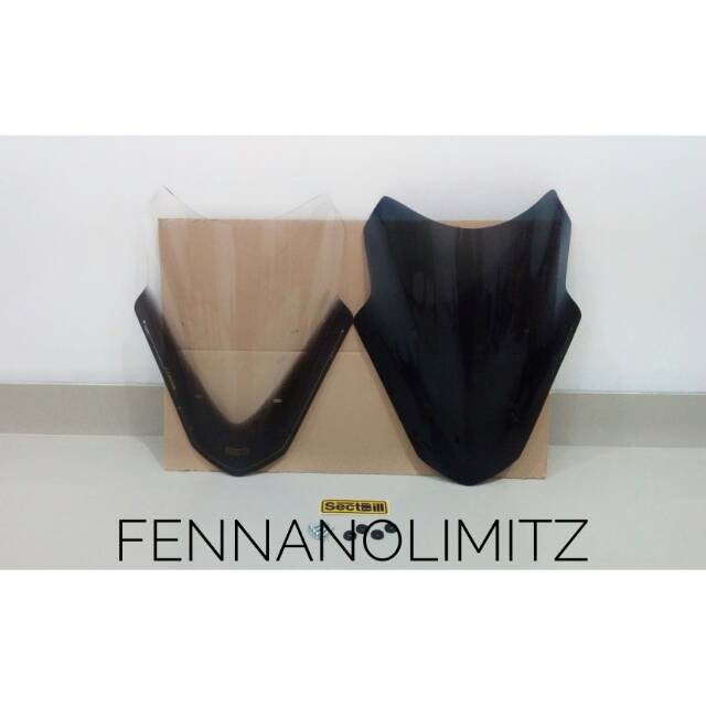 Windshield Visor Sectbill Vector Carbon Series Yamaha NMAX.