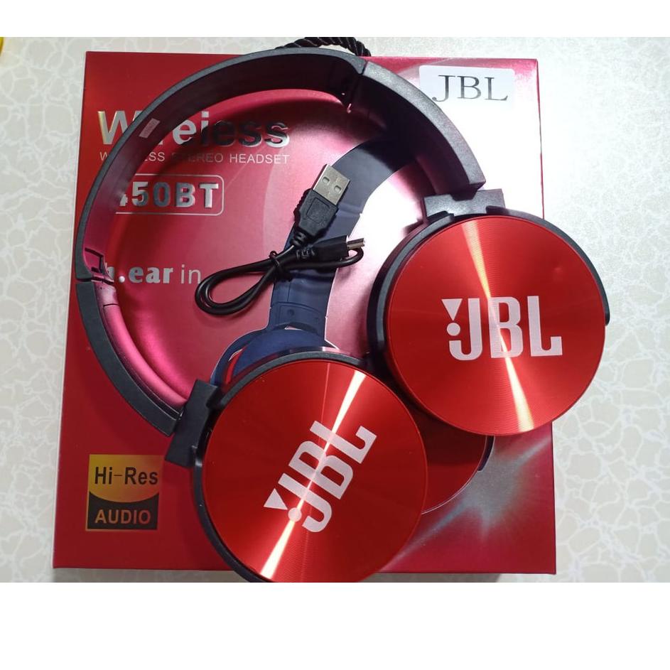 Wow Murah Meriah.. < M.A > Headset bando bluetooth jbl XB-450 BT Super Bass