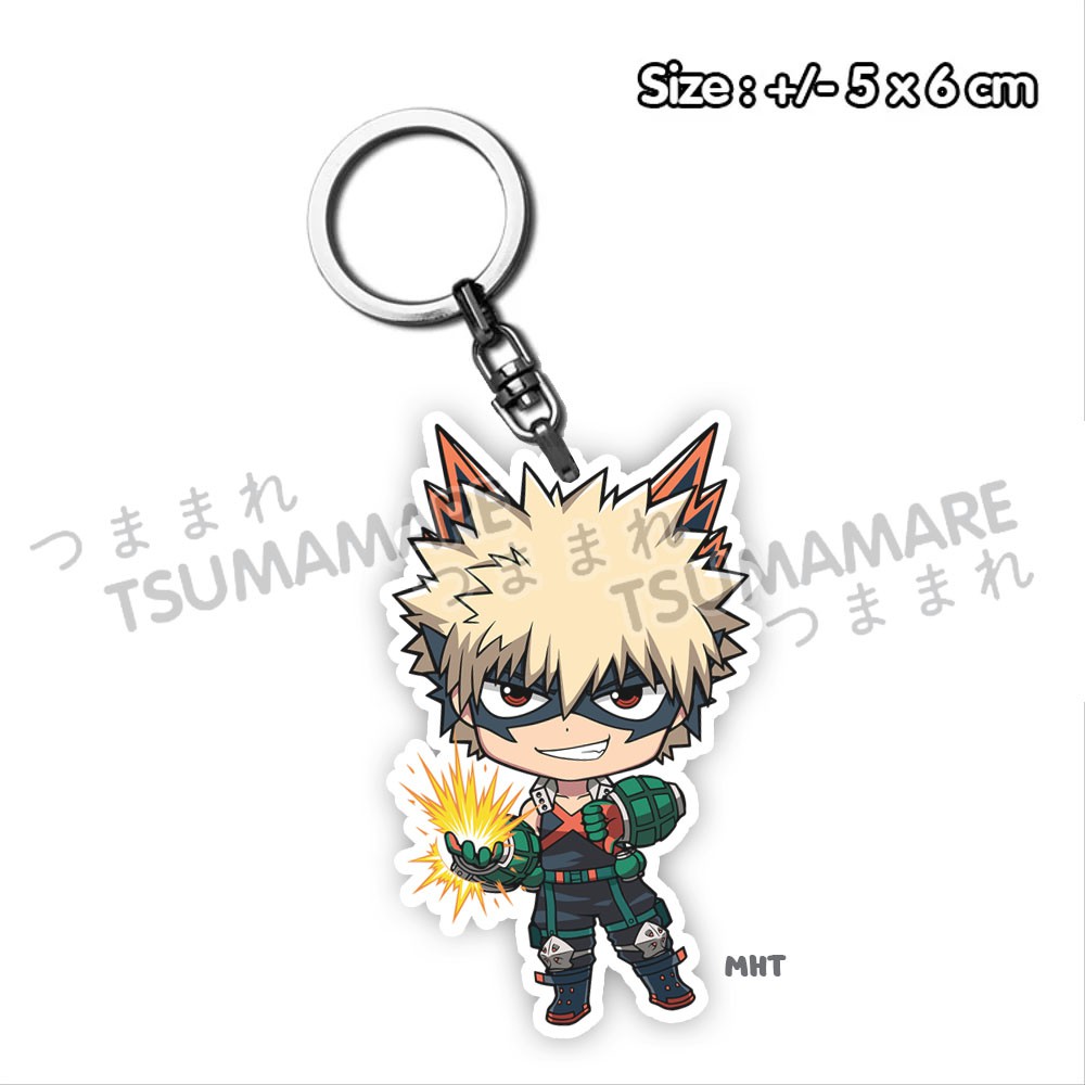 Gantungan Kunci Acrylic Boku no Hero Academia : Bakugou Katsuki