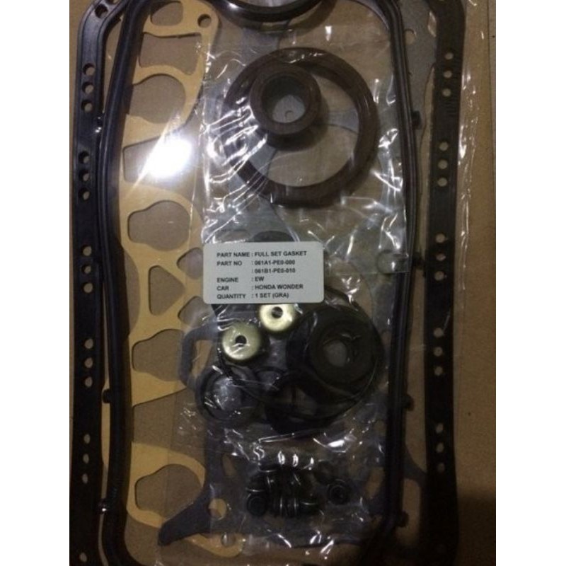 PACKING SET HONDA CIVIC WONDER GASKET SET HONDA CIVIC WONDER